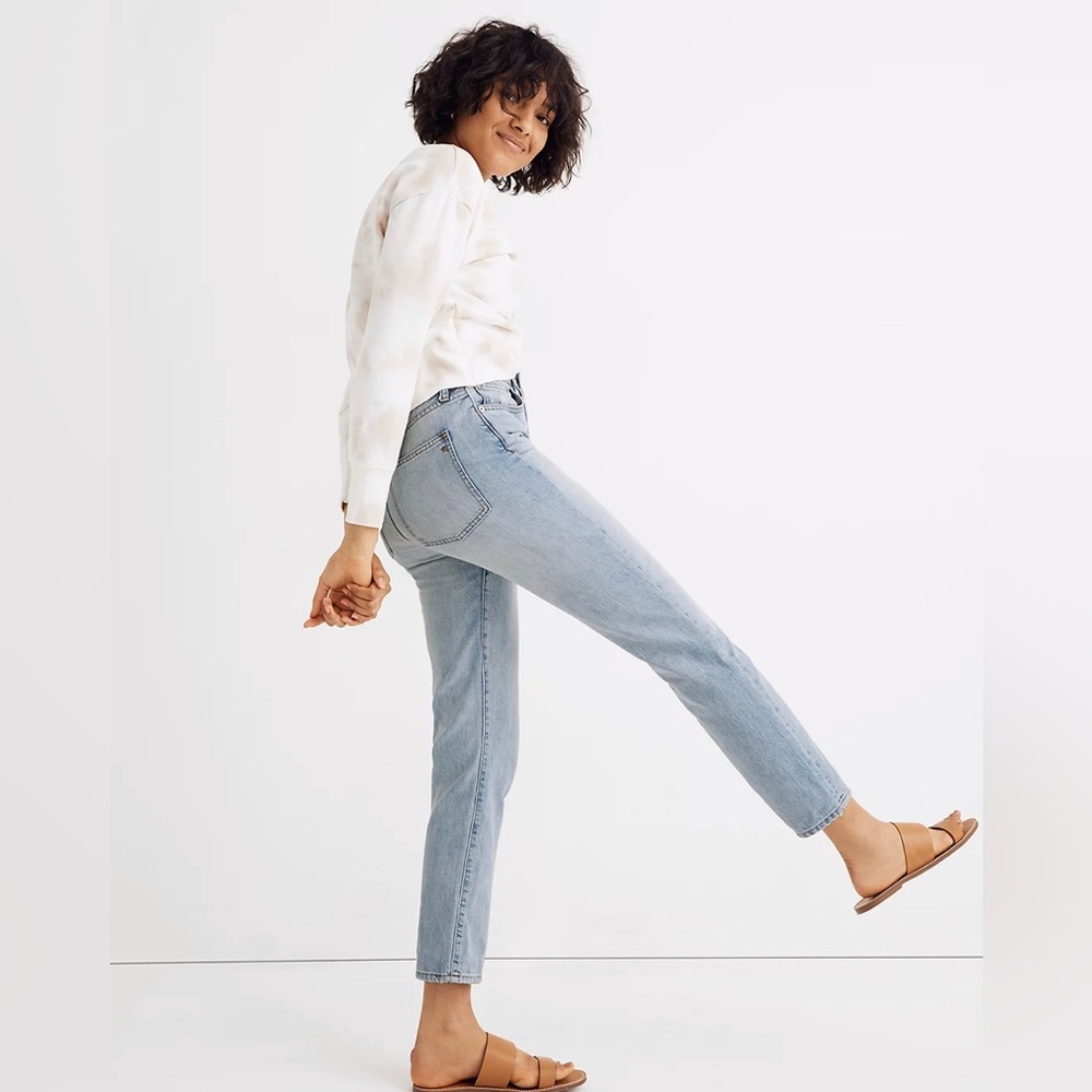 Madewell NWT “The Tall CURVY Perfect Vintage Jean” in Fitzgerald Wash